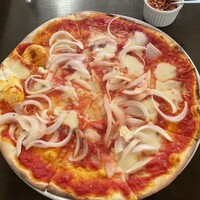 ピッツェリア ロマーナ ジャニコロ - ランチ　新玉ねぎとアンチョビのピザ　1650円