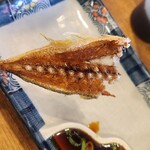 磯丸水産 - アジ刺しからの骨せんべい(^^)d旨い