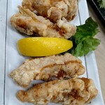 San shirou - 鶏竜田揚げ　550円