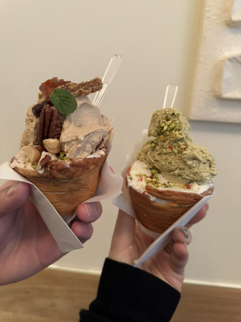 タヌキ♡カワウソのアイスクリーム二点 タヌキ♡カワウソのアイスクリーム二点