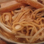 麺座ぎん - 並らーめんのアップ