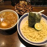 つじ田 - 【2011/2】二代目つけ麺＋チャーシューごはん