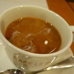 カフェ ルビアン - ☆ミルクを入れて混ぜまぜ～良い感じですぅー☆