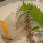 和風花紋 - サヨリ刺身