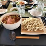 Higashi Tsukuba Kantorikurabu Resutoran - つけ麺