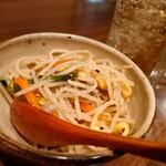 鶏料理とおばんざい 喜々 - もやしナムル