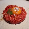 Yakiniku Ginza Kobau - ■ユッケ　¥2.500
                