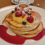 クリントン・ストリート・ベイキング・カンパニー 南青山店 - トリプルベリー パンケーキ