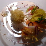 リストランテ ナカモト - タラの白子のひと皿('13.12)