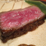 にくの匠 三芳 - 和牛ロース肉のステーキ3