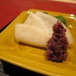 にくの匠 三芳 - 牛ヒレの昆布巻きとご飯、香の物、旬菜味噌汁5