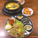 ソウル ソウル - (ﾗﾝﾁ)韓国海苔巻きセット￥1,000　2024.2.9