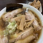 太麺屋 - 中華そば(大) 極太麺(数量限定) メンマ、チャーシュートッピング