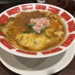 バーミヤン - 料理写真:本ずわい蟹天津麺