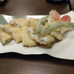 手打ちそば 春日 - 穴子天 ¥1,400