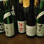 手打ちそば 春日 - 地酒（四合瓶）いろいろ