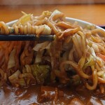 一風亭 - カレー焼きそば950円