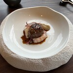 MASIA - イベリコ豚のハンバーグとシュリンプ