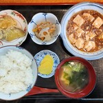 ひだまり亭 - 〝日替わり定食ご飯大〟麻婆豆腐