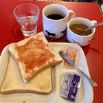 Sakura Kafe Ando Resutoran Ikebukuro - モーニングセット500円