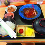 お食事処 河童 - 日替わりワンコインランチ・鯖味噌定食　５００円（税込）【２０２３年２月】