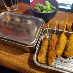 Kushikatsu To Yakitori No Omise Uchiwa - 