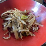 鄙の宿 金宇館 - ウドのきんぴら