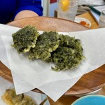 四ツ木製麺所 - あおさ天