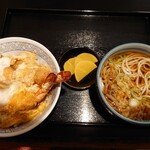 亀鶴庵 - DXえびフライ丼