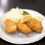 すゞ家 - ヒレカツ・カキ盛り合わせ2200円