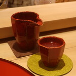 鮨 しみづ - 冩楽 純米吟醸 おりがらみ 福島