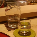 鮨 しみづ - 黒龍 しずく 純米大吟醸 福井