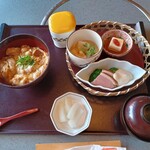 Kagonoya - 小さめご飯セット　選べるご飯は親子丼