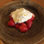 Trattoria il pirata - いちごのカプレーゼ