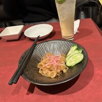 ジョーズ シャンハイ ニューヨーク 銀座店 - 特級クラゲの上海醤油和え