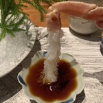 和食 國見 - 蟹のお刺身