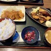 Taishuu Izakaya Eito Bettei - アジフライ（カキフライ付）、鶏唐おろしダレ