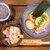 RAMEN VILLAGE CAFE - 料理写真:昆布水つけ麺　醤油（並盛）＋肉増し＋味玉