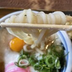 お食事処 二代目 川島ジャンボ - 山かけうどん¥880外