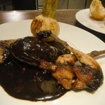 レストランユニック - スコットランド産ヤマシギのサルミ仕立て