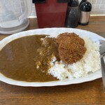 ジャンカレー - メンチカツカレー