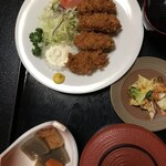 弥助鮨 - カキフライ定食
