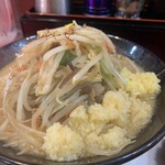 Noukoutanmen kamesige - 味噌タンメン(白) ニンニクダブル、生姜