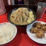 Noukoutanmen kamesige - 味噌タンメン(白) ニンニクダブル、生姜