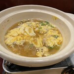 和食レストランとんでん - 北海道ふぐちり鍋：雑炊