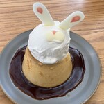 ラボラトワール メルシー - 1日10食限定！ドーンと大きなジャンボプリン！
                                　　　　　　メルちゃんプリン✨