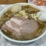 麺や二代目 夜来香 - 石川県復興応援味噌らーめん（¥1,000）+味玉（¥100）