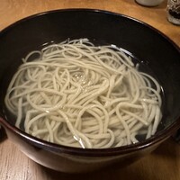 蕎麦おさめ - 釜あげそば