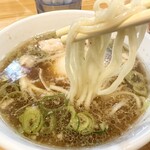 川の先の上 - つけ麺（正油）、味玉