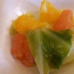 Habe Suto - キャベツとグレープフルーツのハニーサラダ